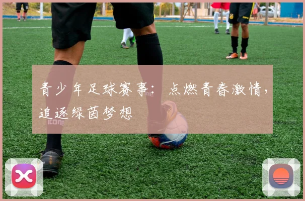 青少年足球赛事:点燃青春激情,追逐绿茵梦想