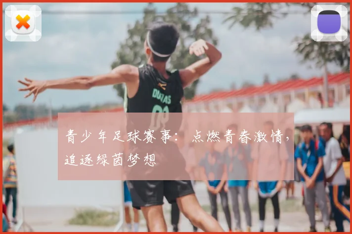 青少年足球赛事:点燃青春激情,追逐绿茵梦想